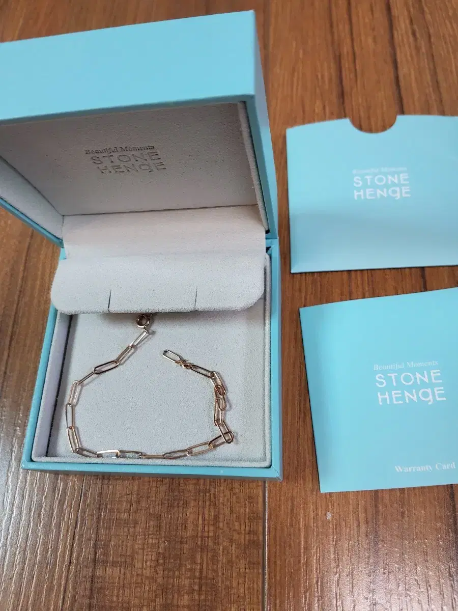 STONEHENGE | 스톤헨지 Stonehenge 14K U Lock Bracelet H0158